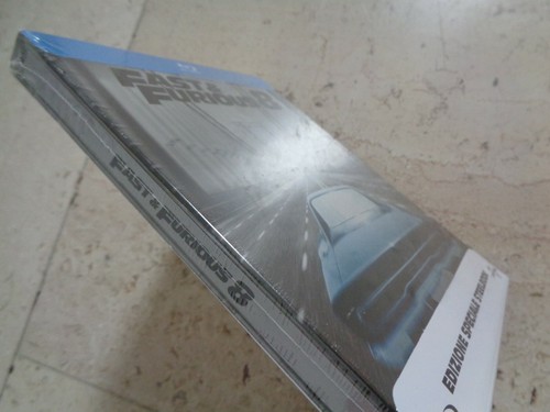 Fast 8 FATE OF THE Furious BluRay SteelBook Vin Diesel Ludacris Dwayne Johnson - Picture 2 of 3