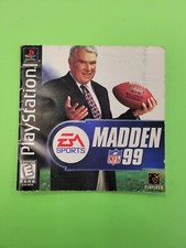 Sony Playstation 1 PS1 Madden 99 Manual ONLY