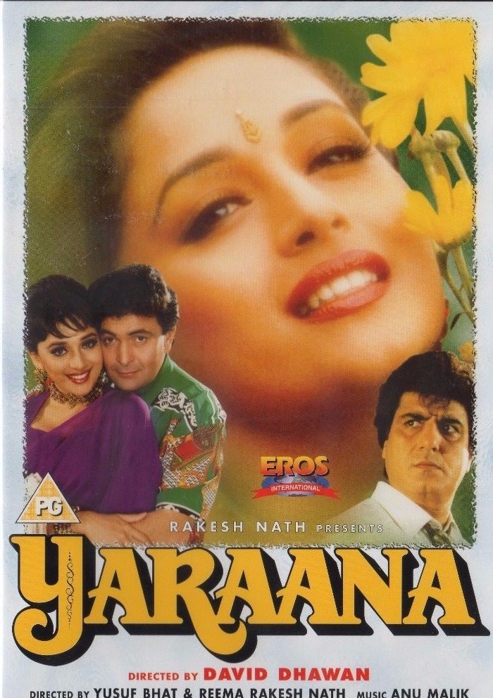Raj Babbar Yaarana Full YARAANA ORIGINAL EROS BOLLYWOOD DVD Rishi