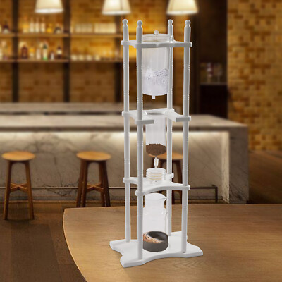 Ice Coffee Maker Dripper Machine Cold Brew Coffee Ice Drip Tea Maker Tower 2.5L