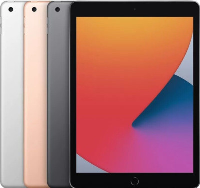 2020 Apple iPad 8th Gen 10.2'' 32GB 128GB Wi-Fi or Cellular Tablet - Very Good