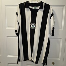 RETRO REPLICA MEN NEWCASTLE UNITED 1976/1978 FOOTBALL SOCCER KIT JERSEY XL EPL