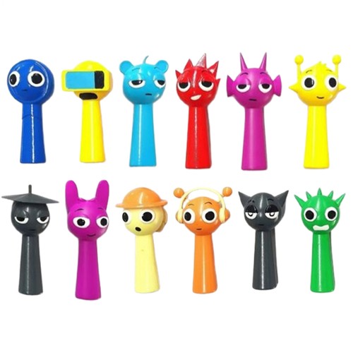 12pcs/set Sprunki Model Toy Sprunki Game Action Figures Toy Kid New Year Gift