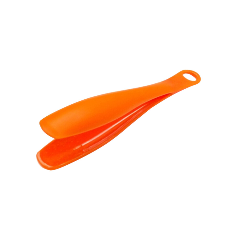 2pcs Food Tongs Bread Baking Tongs Non- Stick Bread Tongs Plastic Food Tongs