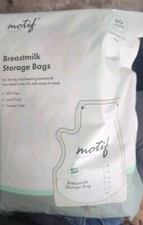 Motif Medical Breast Milk Storage Bags 8oz Single Use Bags 90 count BPA-Free