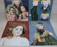 Doll News Magazine Lot of 4 Year 2000 United Federation of Doll Club