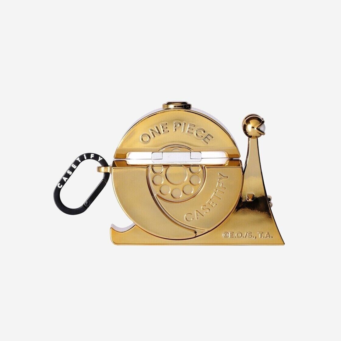 CASETiFY One Piece Golden Transponder Snail 3D AirPods Pro CASETiFY One Piece Golden Transponder Snail 3D AirPods Pro