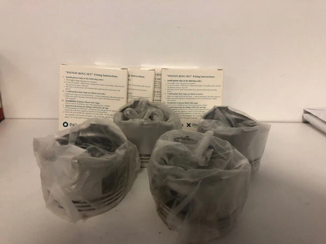 Set of 4 Engine Piston + Ring set ITM RY6469-030 - Image 2 of 2