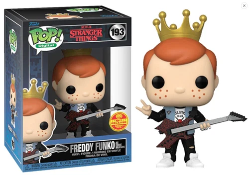 Funko Pop Digital ~ Stranger Things Freddy Eddie Munson #193 ~ *BOX NOT MINT*