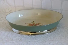 FLINTRIDGE SARITA SAGE GREEN CA USA 10" Oval Vegetable Serving Bowl
