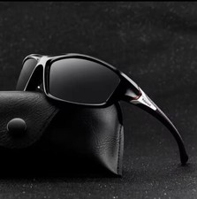 NEW Polarized Men Sport Sunglasses Driving Pilot Fishing Eyewear Wrap Glasses US