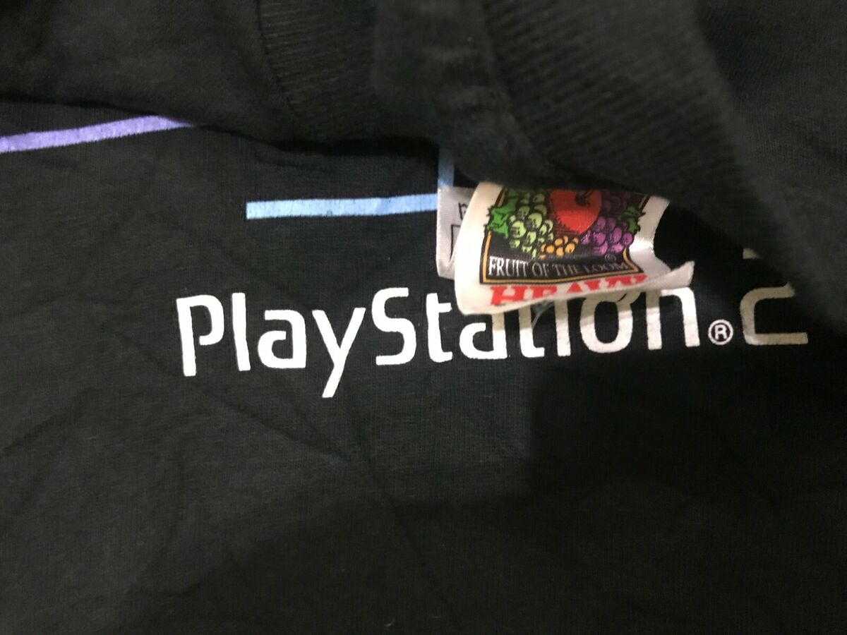 Vintage 2000 PLAYSTATION 2 CONSOLE RELEASE GAMING PS2 Tee Shirt Medium USA