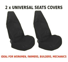 2x CAR FRONT SEAT COVERS PROTECTOR For Vauxhall Vectra C