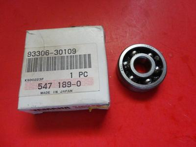 NOS OEM FACTORY YAMAHA RT100 XC200 XC125 RZ350 BEARING 93306-30109