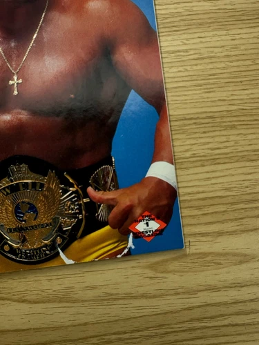 Revista WWF WWE julio 1989 Hulk Hogan Zeus salvaje guerrero grosero Fuji con funda - Imagen 4 de 8