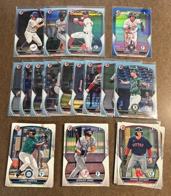 2023 Bowman 1st Edition Base & Color Foils - You Pick from Dropdown