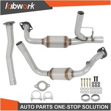 Labwork Left Right Catalytic Converter 2005-2007 For Jeep Liberty 3.7l
