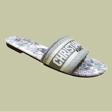 Frauen Bestickten Design Flache Slippers Freizeit Leicht Hausschuhe Sommer