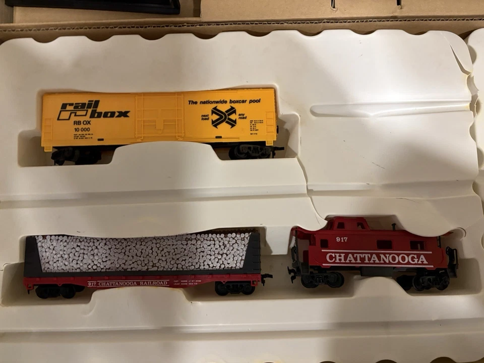 Tyco Chattanooga Choo Choo Train Set smoke steam whistle chug chug - Image 4 of 4