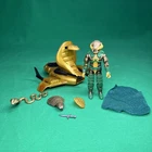 GI Joe ARAH Serpentor w/ Air Chariot vtg 1986 Hasbro vehicle - Complete HiGrade