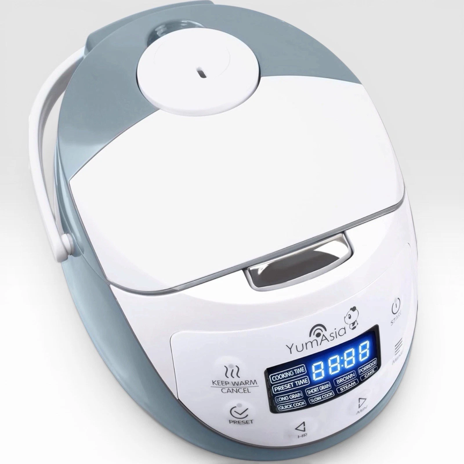 Yum Asia Panda Mini Rice Cooker YUM-EN06 3.5 Cup Fuzzy Logic 120V