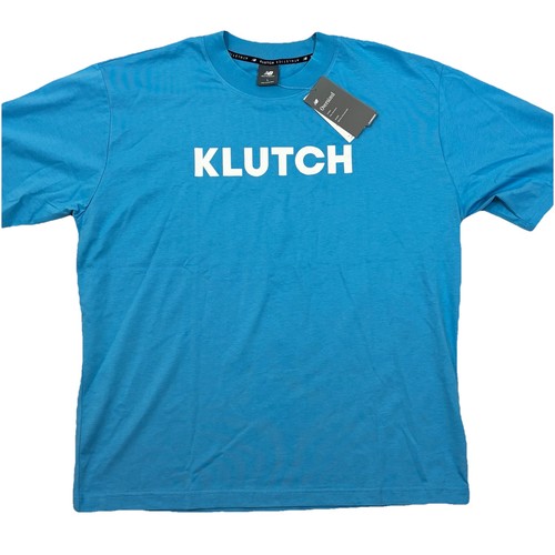 New Balance, New Balance Klutch Athletics T-Shirt Size Large Blue Oversized Rich Paul