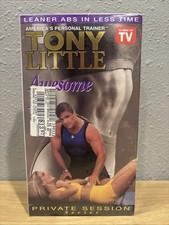 Tony Little - Americas Personal Trainer - Awesome Abs Training VHS Tape NEW RARE