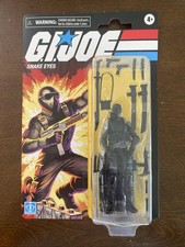 GI Joe Hasbro Retro Collection SNAKE EYES 3.75  Walmart Exclusive Action Figure
