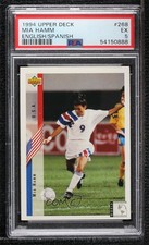 1994 Upper Deck World Cup English/Spanish Mia Hamm #268 PSA 5 04hd