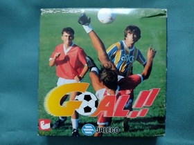 Extremely rare Famicom GOAL! Comes with box and instructions