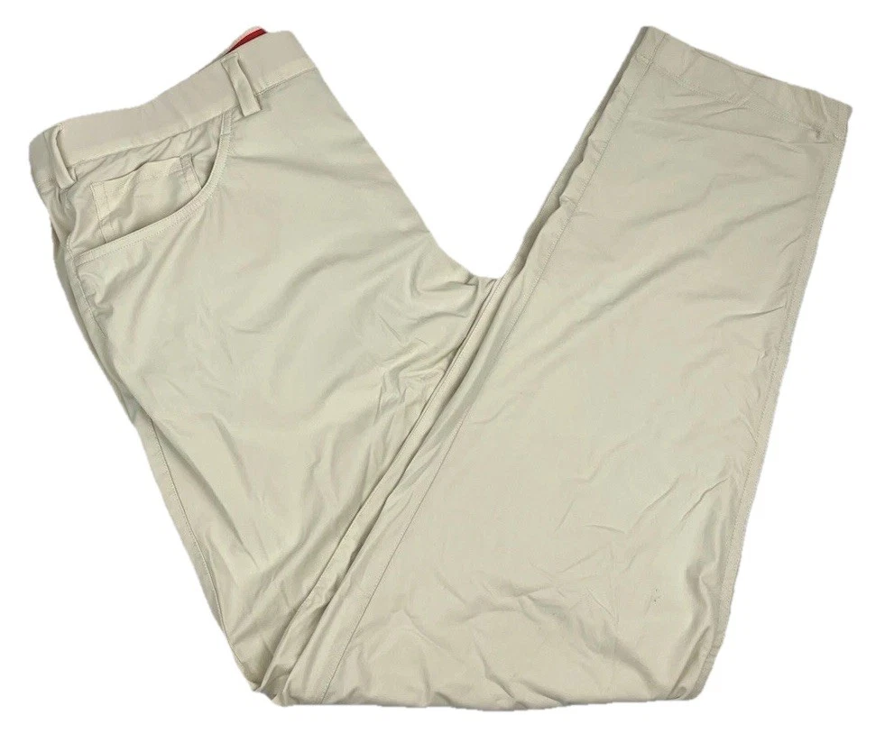 Redvanly Mens Size XLx30 Kent Pull-On Golf Trouser Beige