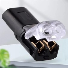 20/30/50 pcs Double-Wire Plug-in Connector, Cable Clamp with Locking Buckle,