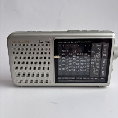Vintage Sangam Sg 622 12 Bands Fm. Me Portable Receiver Works Tested