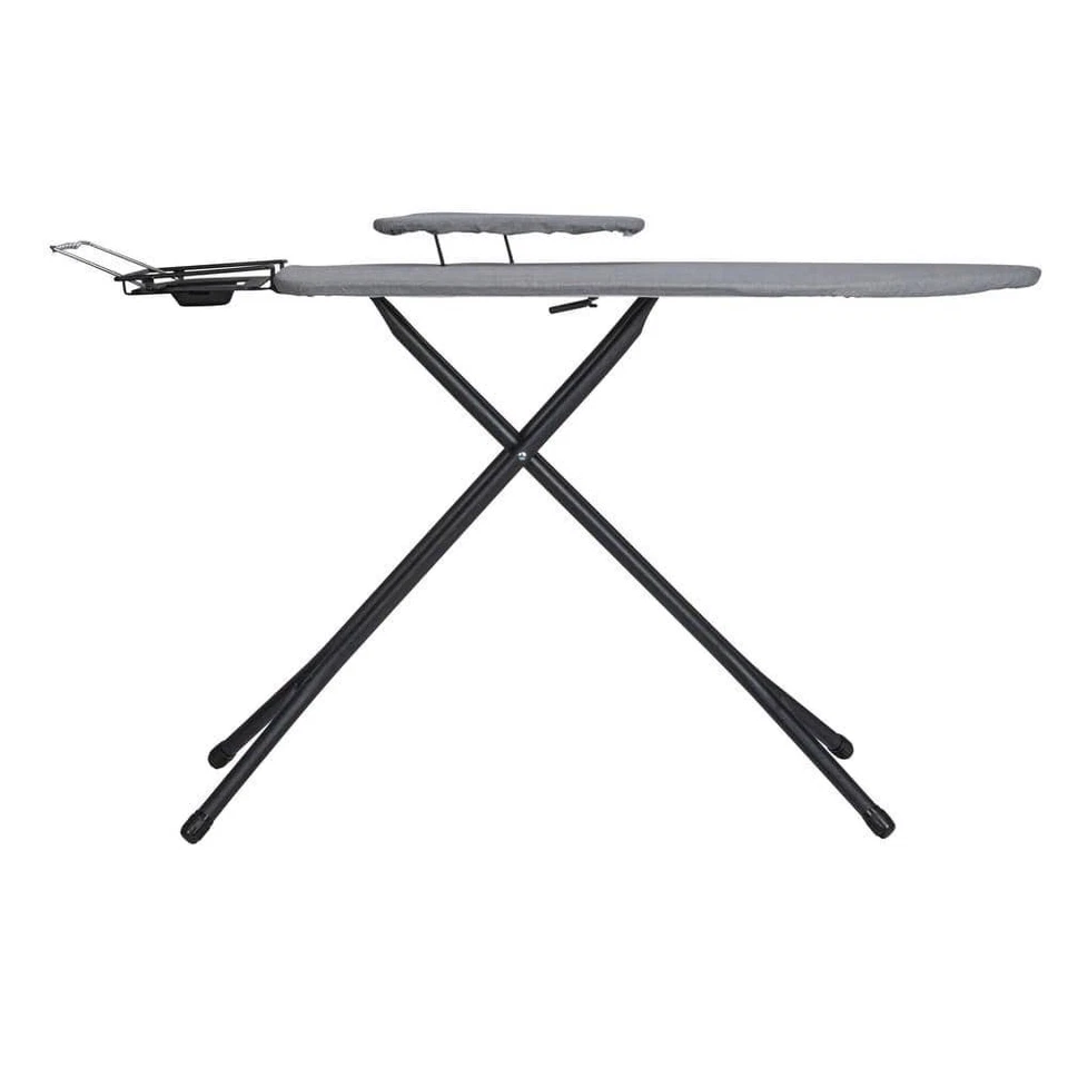 Household Essentials Ironing Board Wide Metal Matte Black Gray Cover Sleeve Rest - Image 3 of 4