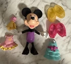 Mattel Disney Minnie Mouse Boutique Dress Up Doll Snap n' Style 2011