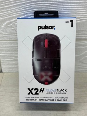 Pulsar X2H Mini Clear Black Wireless Gaming Mouse Lightweight Size 1 From Japan