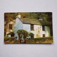 Wordsworth’s Cottage Grasmere Lake District Postcard Posted 1967 - PPC 374x