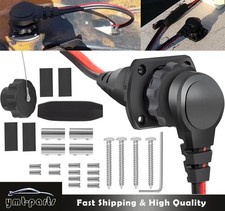 1865120 MKR-28 Trolling Motor Plug and Receptacle Fit Minn Kota, 1  10 AWG Wire