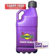 Sunoco Race Jugs M7500PU, One Purple Plastic Purple Sunoco Motorsport Jug 5 Gal 