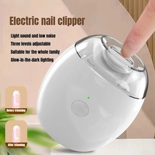 Electric Toe Nail Clippers For Thick Nails Nail Trimmer USB Rechargeable Automat