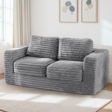 Giant Bean Bag Chair Floor Sofa with Pillows and Armrests Large Sofa Plush Chair