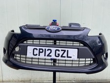 2012 FORD FIESTA MK7 HATCHBACK  FRONT BUMPER PAINT: Panther Black (Metallic)