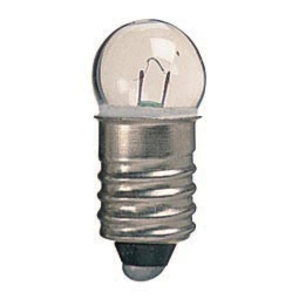 Clear 2.5v 0.75w Tungsten Pygmy Bulb E10 Dimmable Lyvia Electrical 603