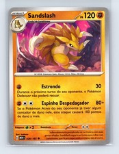 ~PT~ PORTOGHESE Sandslash 028/165 Sv: Scarlet & Violet 151 Carta Pokemon WB