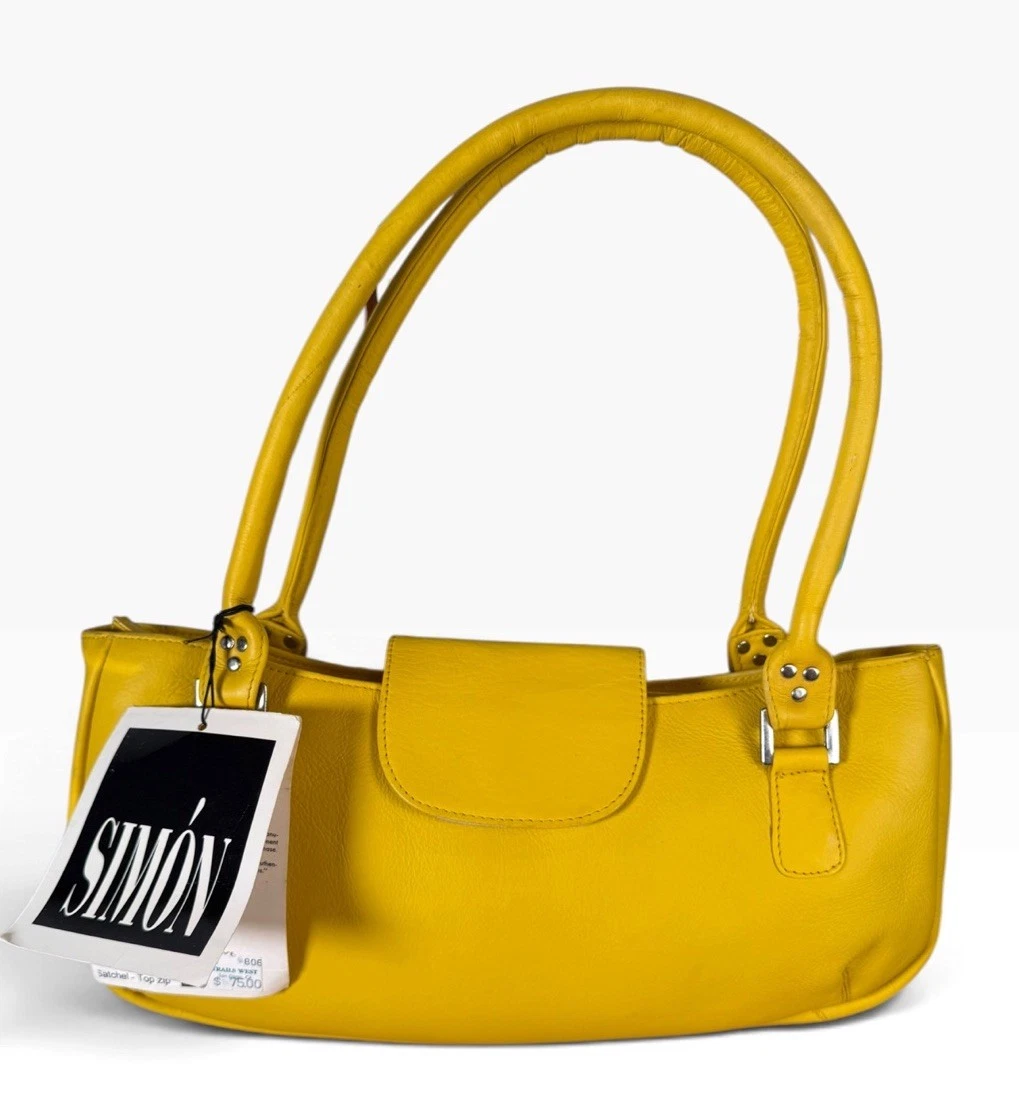 Leather Shoulder Bag 1990s Vintage Bags, Handbags & Cases for sale