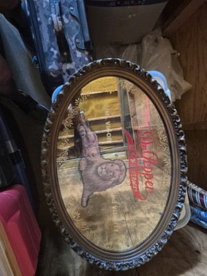 Vintage Dr Pepper Rare Lion Mirror Vim, Vigor And Vitality