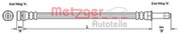 Metzger Bremsschlauch Passend FüR Ford Focus II 1.6 1.4
