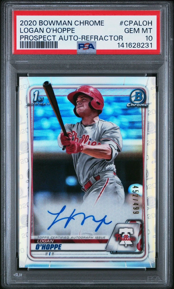 2020 Bowman Chrome - Logan O'Hoppe #CPA-LOH for sale | eBay