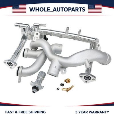 For Land Rover Jaguar XF XJ F-Type Metal Upgraded Coolant Water Pipe System Kit
