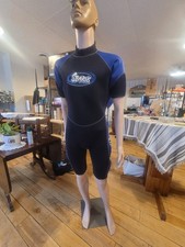 Vintage Stearns Short Sleeve Nylon Neoprene Wetsuit in Men s Size MEDIUM